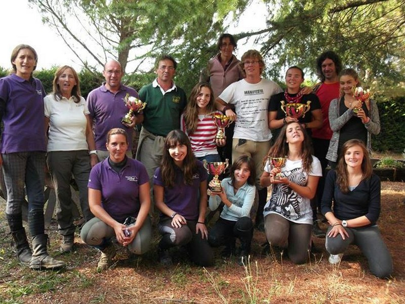 Miryam Ayerra Ancin y Javier Romero Taboada  campeones Navarros de TREC 2013